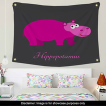 Hippopotamus Wall Art 66701842