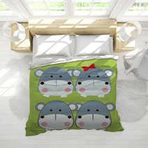 Hippos Design Bedding 55649220