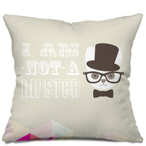Hipster Bunny Pillows 53691697