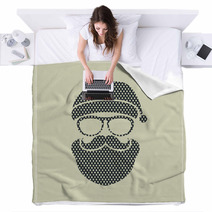 Hipster Man. Blankets 59651580