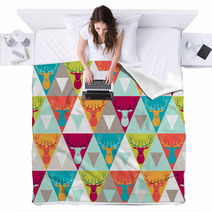 Hipster Style Seamless Pattern. Blankets 54181584