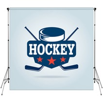 Hockey Logo Sport Identity Team Tournament Backdrops 122335317