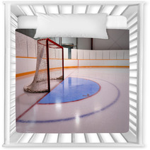 Hockey Or Ringette Net And Crease In The Rink Nursery Decor 30664439