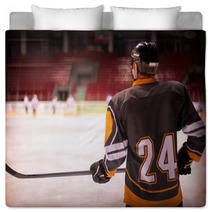 Hockey Player Bedding 21791822