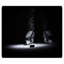 Hockey Player Legs Only View Rugs 100265252
