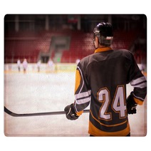 Hockey Player Rugs 21791822