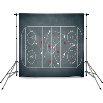 Hockey Strategy Plan Backdrops 54918292