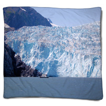 Holgate Glacier, Alaska Blankets 44106218