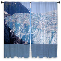 Holgate Glacier, Alaska Window Curtains 44106218
