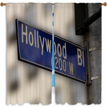 Hollywood Blvd Window Curtains 37487