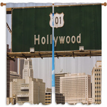 Hollywood Sign Window Curtains 67793970