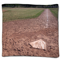 Home Plate Right Side Blankets 43748048
