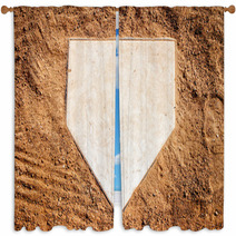 Home Plate Window Curtains 65427992