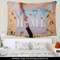 Home Word And Engagement Wall Art 101814954