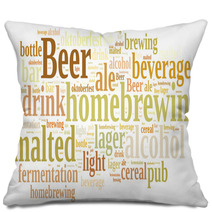 Homebrewing Beer. Pillows 83342013