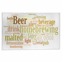 Homebrewing Beer. Rugs 83342013