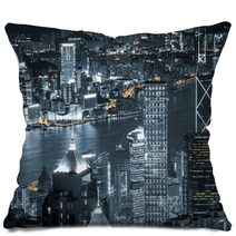 Hong Kong Skyscrapers Pillows 65463400