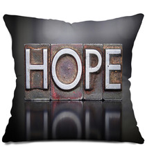 Hope Letterpress Pillows 67102201