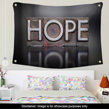 Hope Letterpress Wall Art 67102201