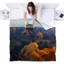 Hopi Point, Grand Canyon National Park Blankets 48328293