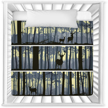 Horizontal Banners Of Wild Animals In Wood. Nursery Decor 56357197