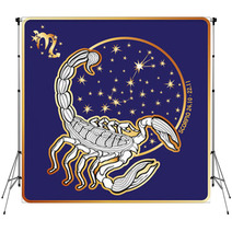 Horoscope.Scorpio Zodiac Sign Backdrops 71188713