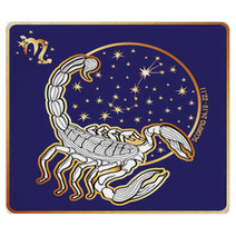 Horoscope.Scorpio Zodiac Sign Rugs 71188713