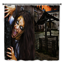 Horror Scene. Bath Decor 45941676