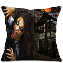 Horror Scene. Pillows 45941676