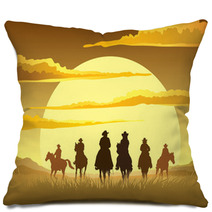 Horse Riders Pillows 21565003