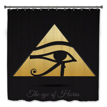 Horus Eye Vector Art Bath Decor 107216987