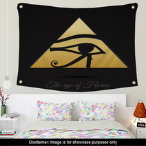 Horus Eye Vector Art Wall Art 107216987