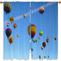 Hot Air Ballons Window Curtains 4821854