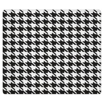 Houndstooth Seamless Pattern Rugs 59603884