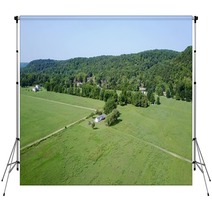 Houses In The Country Side Backdrops 222177527