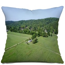 Houses In The Country Side Pillows 222177527