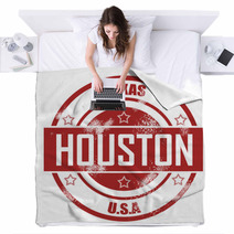 Houston Stamp Blankets 69155624