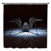 Huge Spider In Ambush Bath Decor 64918636