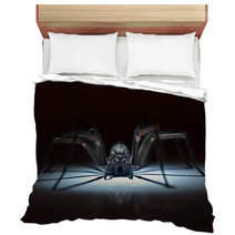 Huge Spider In Ambush Bedding 64918636