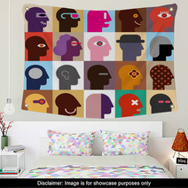 Human Heads Wall Art 56257423