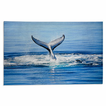 Humpback Whale In Australia Rugs 43167878
