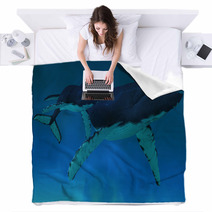 Humpback Whale Ocean Blankets 50700999