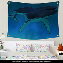 Humpback Whale Ocean Wall Art 50700999