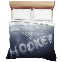 I Love Hockey Bedding 39767960