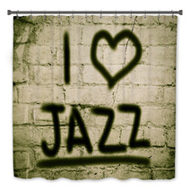 I Love Jazz Concept Bath Decor 68718625