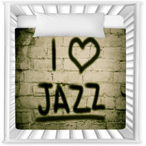 I Love Jazz Concept Nursery Decor 68718625