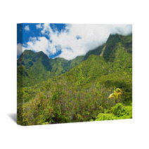 Iao Valley State Park On Maui Hawaii Wall Art 64078884