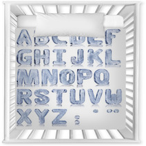 Ice Alphabet Nursery Decor 58386261
