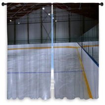 Ice Arena Window Curtains 143191944