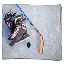 Ice Hockey Blankets 101465238
